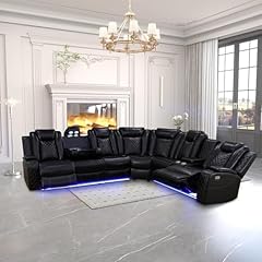 Power recliner sectional for sale  Delivered anywhere in USA 