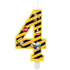 Construction birthday candle for sale  Delivered anywhere in USA 