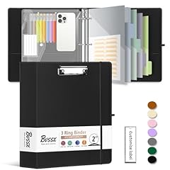 Leather ring binder for sale  Delivered anywhere in USA 