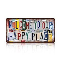 Vintage welcome license for sale  Delivered anywhere in USA 