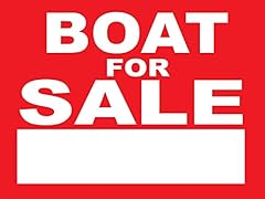 Boat sale sign for sale  Delivered anywhere in USA 