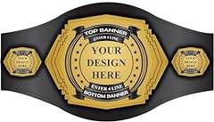 Championship belt customizable for sale  Delivered anywhere in USA 