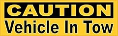Stickertalk caution vehicle for sale  Delivered anywhere in USA 