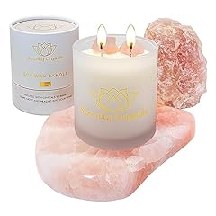 Serenity crystals candle for sale  Delivered anywhere in UK