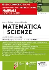 Manuale disciplinare matematic usato  Spedito ovunque in Italia 