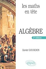 Maths tête algèbre d'occasion  Livré partout en France