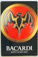 Bacardi bat embossed for sale  Delivered anywhere in USA 
