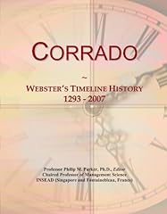 Corrado webster timeline for sale  Delivered anywhere in UK
