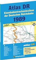Atlas 1989 eisenbahnstreckenle gebraucht kaufen  Wird an jeden Ort in Deutschland