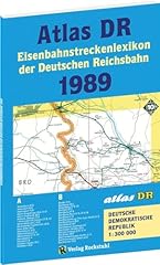 Atlas 1989 eisenbahnstreckenle gebraucht kaufen  Wird an jeden Ort in Deutschland