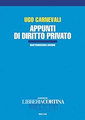 Appunti diritto privato usato  Spedito ovunque in Italia 