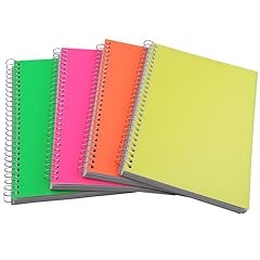 Spiral notebooks neon for sale  Delivered anywhere in USA 