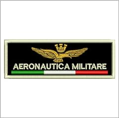 MAREL Patch FRECCE Tricolore Aeronautica Militare Italia cm 8 x 5,5 Toppa Ricamo 1107 Replica 
