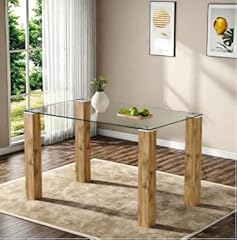 Sevobal glass dining for sale  Delivered anywhere in USA 