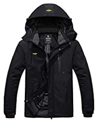 Used, Wantdo Men's Waterproof Mountain Jacket Fleece Windproof for sale  Delivered anywhere in USA 