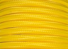 Yellow round braided for sale  Delivered anywhere in UK