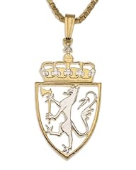 Norway coin pendant for sale  Delivered anywhere in USA 