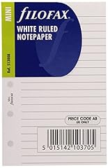 Filofax mini white for sale  Delivered anywhere in UK