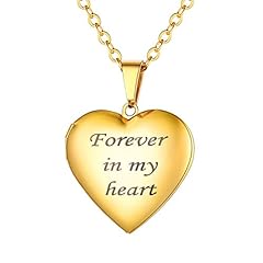 Heart locket women for sale  Delivered anywhere in UK