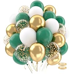 Ballons anniversaire vert d'occasion  Livré partout en France