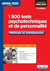 1500 tests psychotechniques d'occasion  Livré partout en Belgiqu