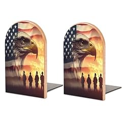 Soldiers flag bookends for sale  Delivered anywhere in UK