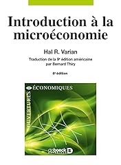 Introduction microéconomie d'occasion  Livré partout en France