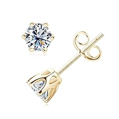 Dyunq moissanite stud for sale  Delivered anywhere in USA 