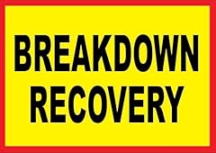 Warning breakdown recovery for sale  Delivered anywhere in UK