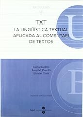 Txt lingüística textual d'occasion  Livré partout en France
