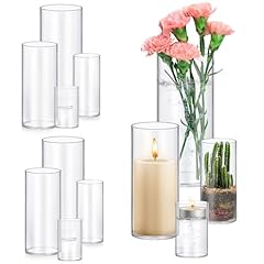 Pack glass cylinder for sale  Delivered anywhere in USA 
