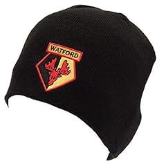 Watford black beanie for sale  Delivered anywhere in UK