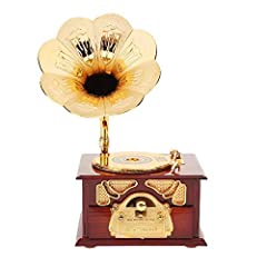 Gramophone music box for sale  Delivered anywhere in USA 