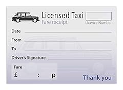 Taxi receipt pads for sale  Delivered anywhere in UK