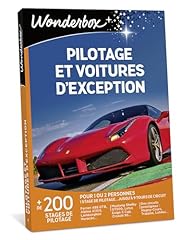 Wonderbox pilotage voitures d'occasion  Livré partout en France