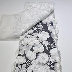 Bbtisg embroidered flowers for sale  Delivered anywhere in UK