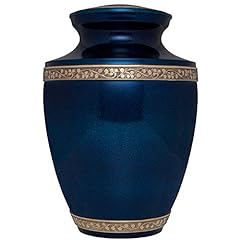 Blue funeral cremation for sale  Delivered anywhere in USA 