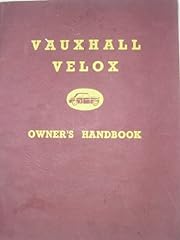 Owner handbook vauxhall for sale  Delivered anywhere in UK