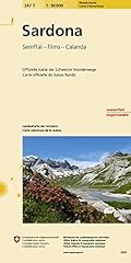 247t sardona wanderkarte gebraucht kaufen  Wird an jeden Ort in Deutschland