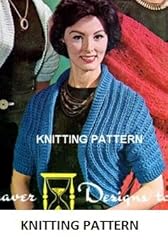 Vintage knitting pattern for sale  Delivered anywhere in UK
