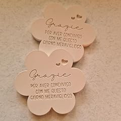 Fiore segnaposto gessetti usato  Spedito ovunque in Italia 