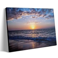 Beach sunrise wave for sale  Delivered anywhere in UK