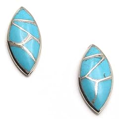 Turquoise inlay post for sale  Delivered anywhere in USA 