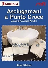 Asciugamani punto croce usato  Spedito ovunque in Italia 