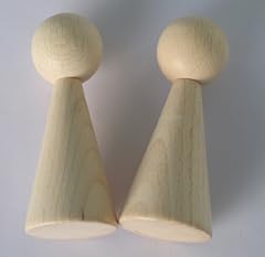 Figurenkegel holz 102mm gebraucht kaufen  Wird an jeden Ort in Deutschland