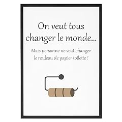 Affiche changer papier d'occasion  Livré partout en France