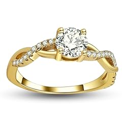 Twist engagement rings for sale  Delivered anywhere in USA 