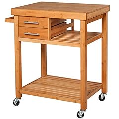 Homcom bamboo kitchen for sale  Delivered anywhere in USA 