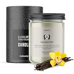 Bearded collie candle for sale  Delivered anywhere in UK