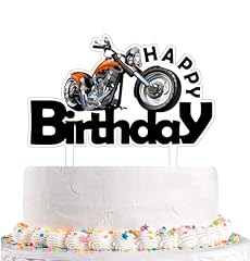 Motorcycle happy birthaday for sale  Delivered anywhere in USA 